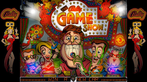 More information about "The Bally Game Show (Bally 1990) Backglass"