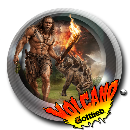 More information about "Volcano (Gottlieb 1981) - Diagonale Style Wheel"