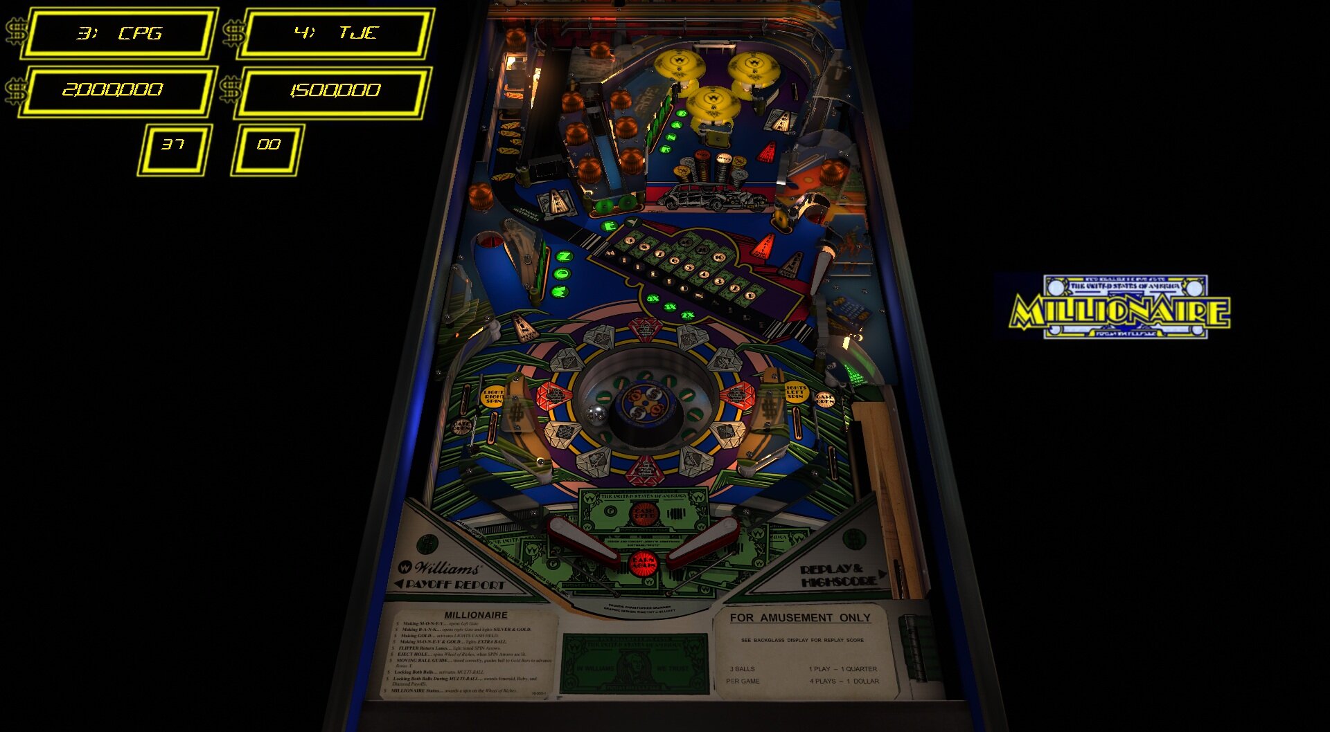Millionaire (Williams 1987)