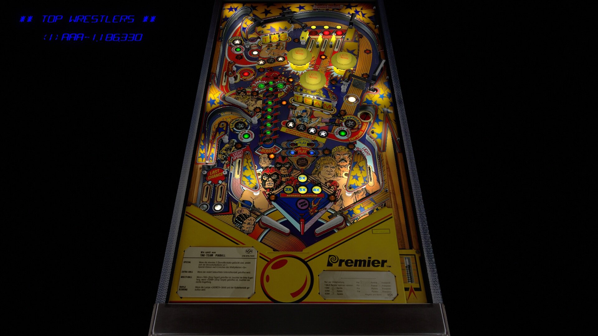 Tag-Team Pinball (Gottlieb 1985)
