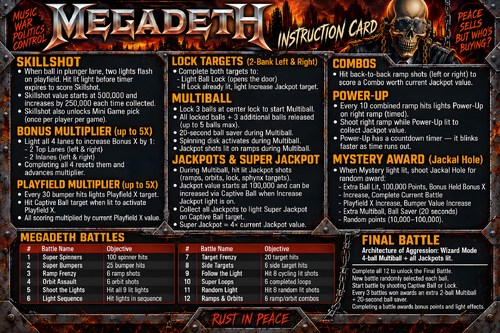 More information about "Megadeth Instruction Card / Rules"