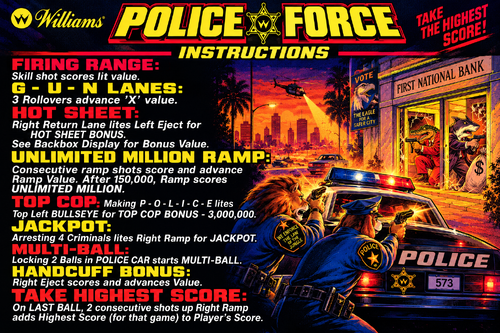 More information about "Police Force Instruction Card / Rules"