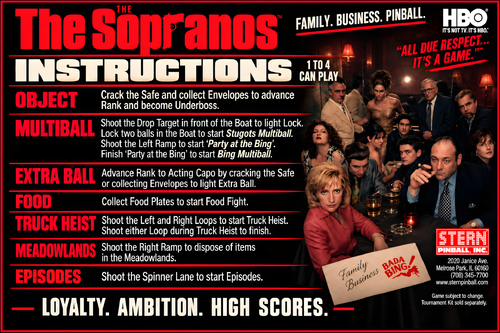 More information about "Sopranos Instruction Card / Rules"