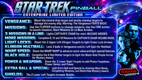 More information about "Star Trek LE (Stern 2013) Instruction Card / Rules"