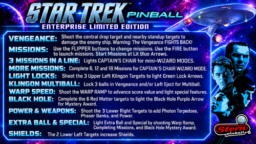 More information about "Star Trek LE (Stern 2013) Instruction Card / Rules"