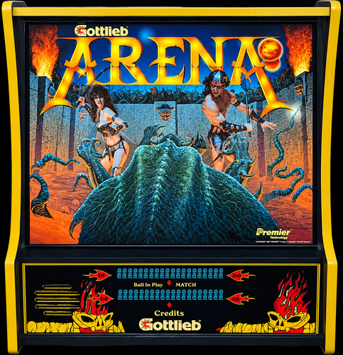 More information about "Arena (Gottlieb 1987) 2 Screen Alternate Backglass"