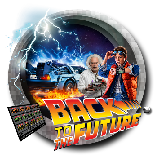 More information about "Back to the Future (Data East 1990) - Diagonale Style Wheel"