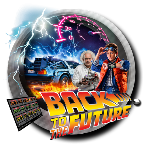 More information about "Back to the Future (Data East 1990) - Diagonale Style Wheel"