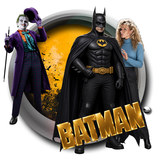 More information about "Batman (Data East 1991) - Diagonale Style Wheel"