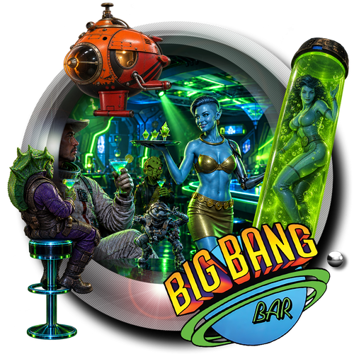 More information about "Big Bang Bar (Capcom 1996) - Diagonale Style Wheel"