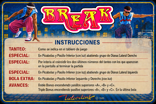 More information about "Break (VideoDens 1986) Instuction Cards"