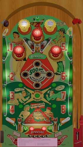 More information about "Dragonette (Gottlieb 1954)"