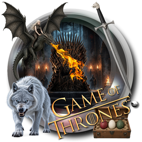 More information about "Game of Thrones Limited Edition (Stern 2015) - Diagonale Style Wheel"