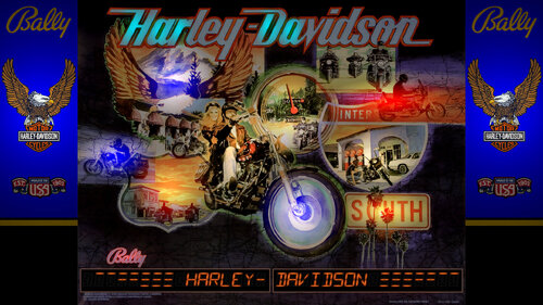 More information about "Harley Davidson (Bally 1991) Backglass - LCD Displays Mod"