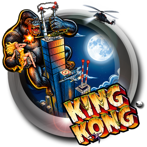 More information about "King Kong (Data East 1990) - Diagonale Style Wheel"