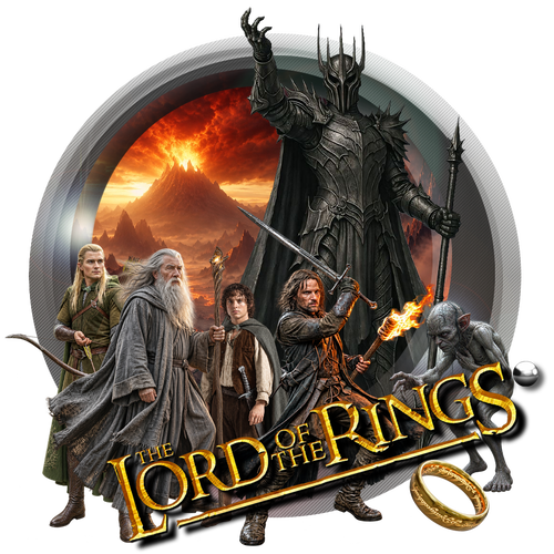 More information about "The Lord of the Rings (Stern 2003) - Diagonale Style Wheel"