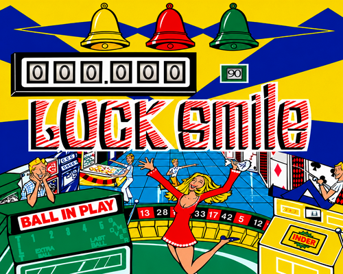 More information about "Luck Smile (Inder 1976) 1 Player Backglass"
