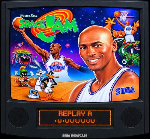 More information about "Space Jam (Sega 1996) 2 Screen Backglass"