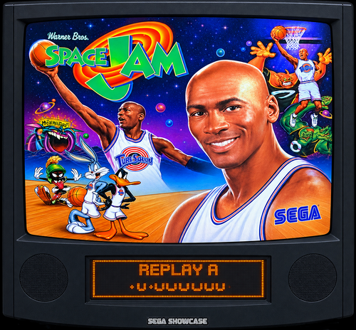 More information about "Space Jam (Sega 1996) 2 Screen Backglass"