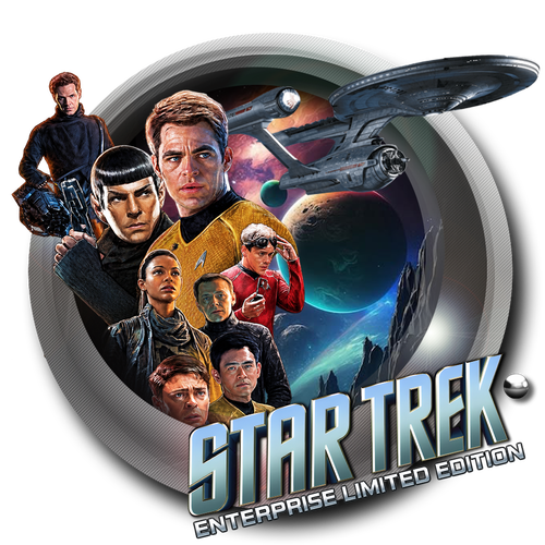 More information about "Star Trek Enterprise Limited Edition (Stern 2013) - Diagonale Style Wheel"