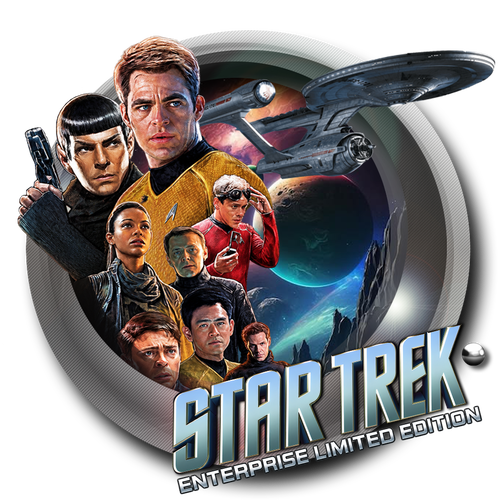 More information about "Star Trek Enterprise Limited Edition (Stern 2013) - Diagonale Style Wheel"