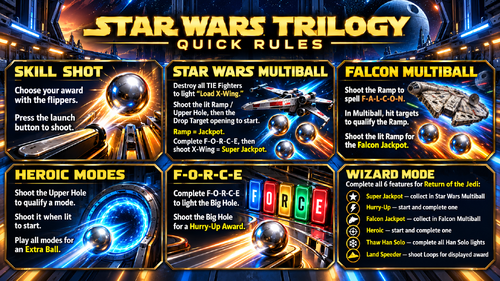 More information about "Star Wars Trilogy (Sega 1997) by burger - Rules card"