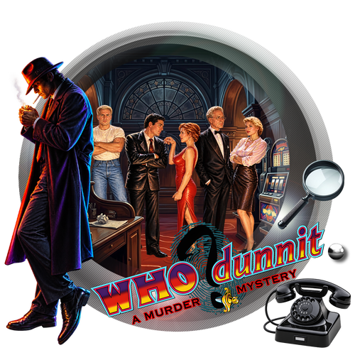 More information about "WHO dunnit (Bally 1995) - Diagonale Style Wheel"