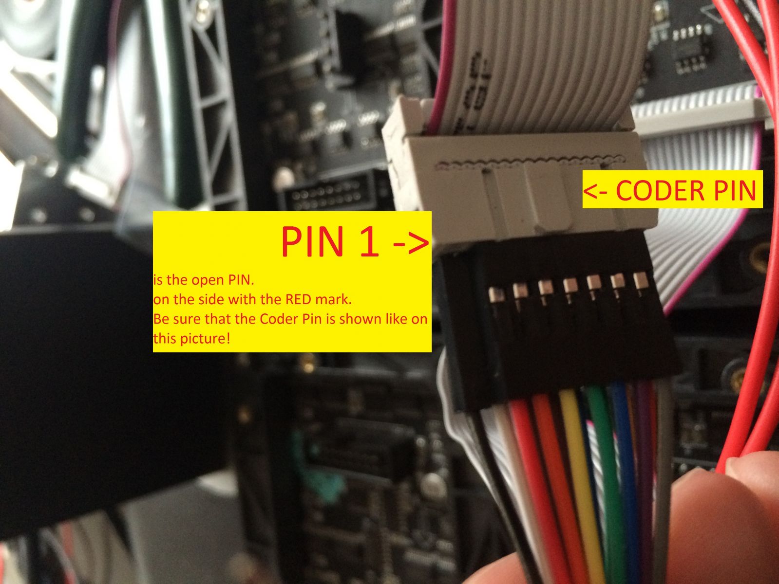 HUB75 Cable PIN1