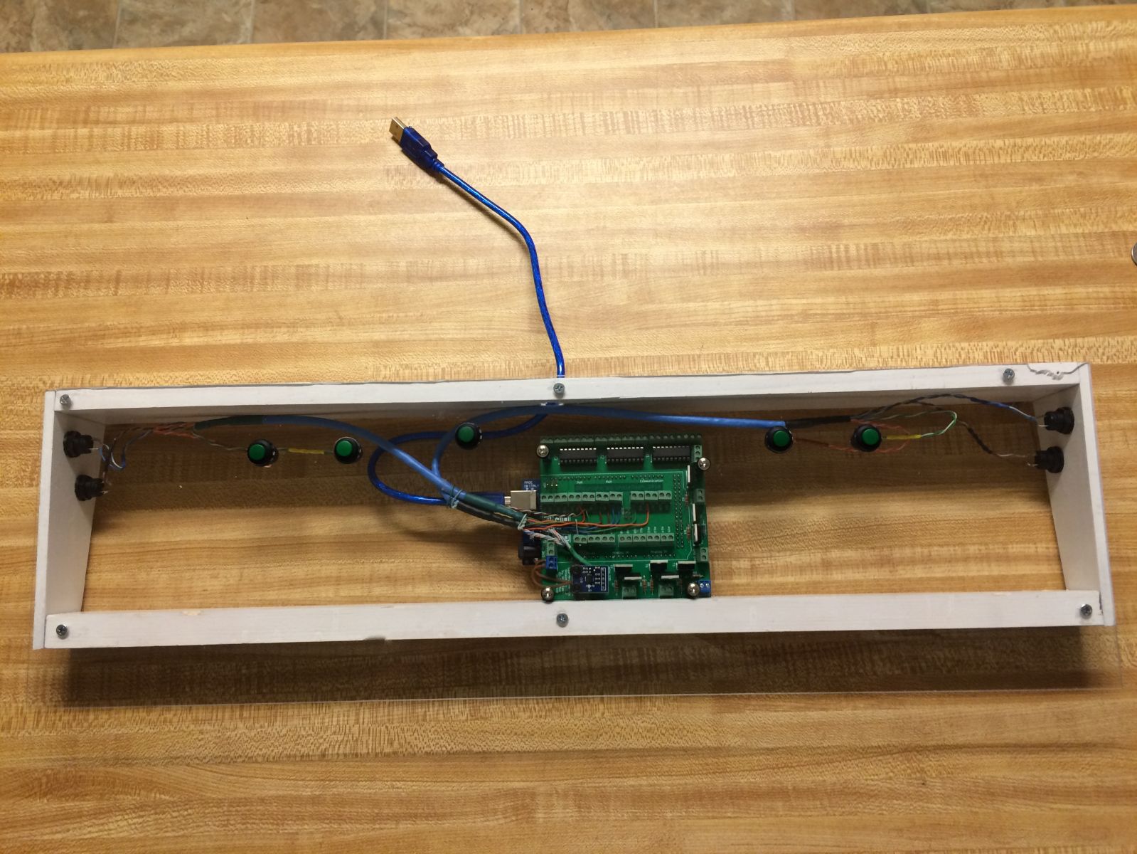 LED-Arduiono-Wiz - ControllerBox Desk Test 1
