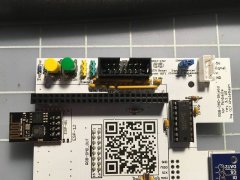 Shield V3 (for RGB DMDs)  - on Board Button and GO-DMD Sensor header